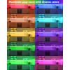 ASOKO RGB Under Cabinet Led Light Plug in, 6 Pack