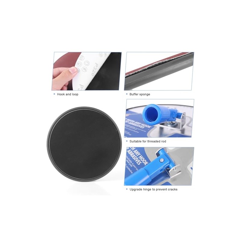 Drywall Pole Sander, 85 Inch Radial Round Pole Sander with