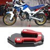 Motorcycle Kickstand Extension Stand Support Plate Aluminium Alloy Replacement for
