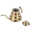 1.2L Gooseneck Tea Pot, Tea Kettle Anti-rust and -resistant Tea