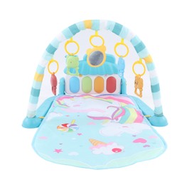 Baby Playmat Piano Smart Stage Detachable Musical Education Infant Playmat Piano for Fitness Green