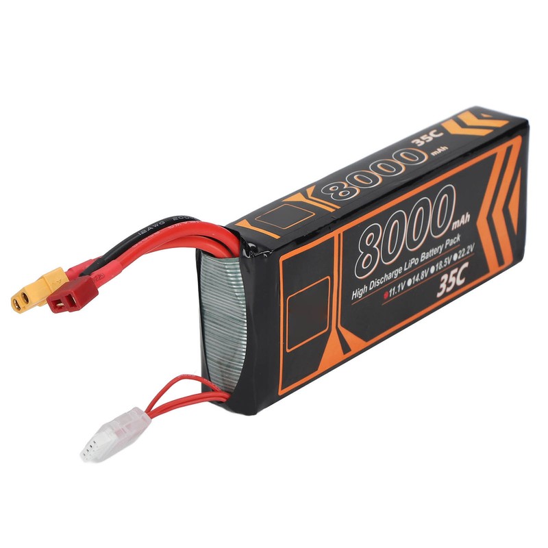 11.1V 8000mAh 35C 3S LiPo Battery with T XT60 Plug