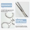 2 Pcs Stainless Steel Hemostat Forceps - Multipurpose Locking Pliers