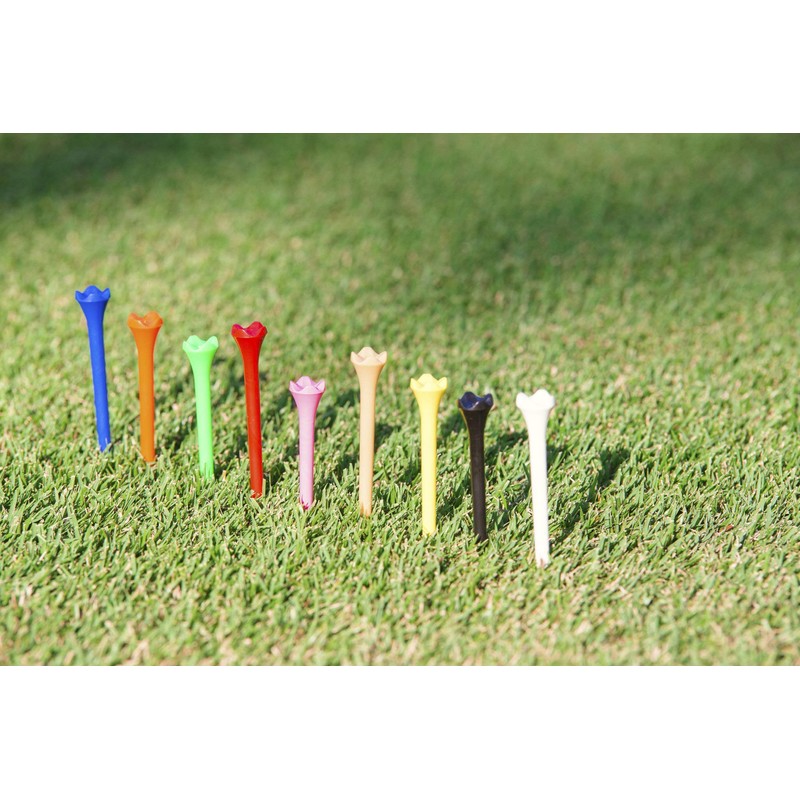 Pride Performance Golf Tees 3-1/4", Citrus Pink Pack of 30