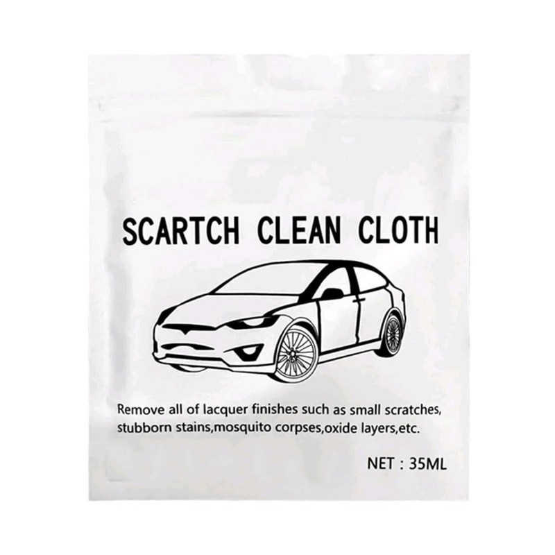 WANGCL 10PCS Nano Sparkle Cloth Multi-Purpose Car Scratch Repair Cloth