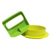 Tupperware Hamburger Press in Green Make Burger Patties