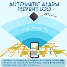 Key Finder, Bluetooth Tracker (4 Pack). Smart Tag Air Tag Anti-Lost Item Finders for Keys, Wallet, Luggage, Pets, Kids, APP Control Compatible with iOS and Android