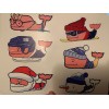 NEW Vineyard Vines Snowman with Hat and Scarf Whale Sticker
