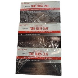 Revlon PACK OF 3 Revlon Color silk Scalp And Hair Serum Up To 28 Washes 6 LIGHT BROWN