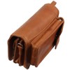 Hill Burry Genuine Leather Bag, High-Quality Vintage Buffalo Leather Travel