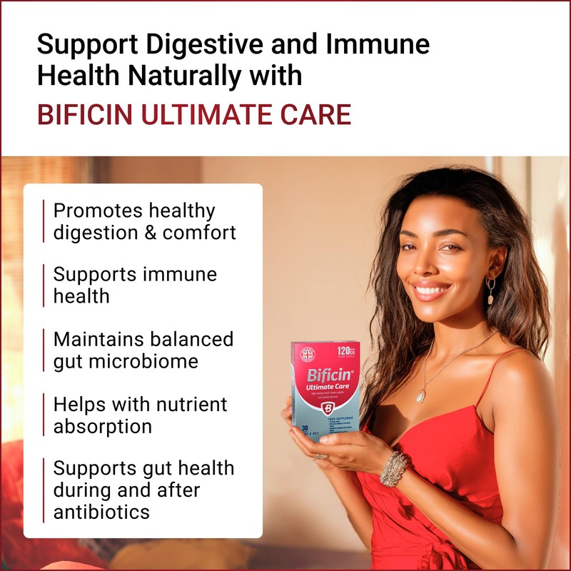 Bificin Ultimate Care – High Potency Probiotics and Prebiotics Complex