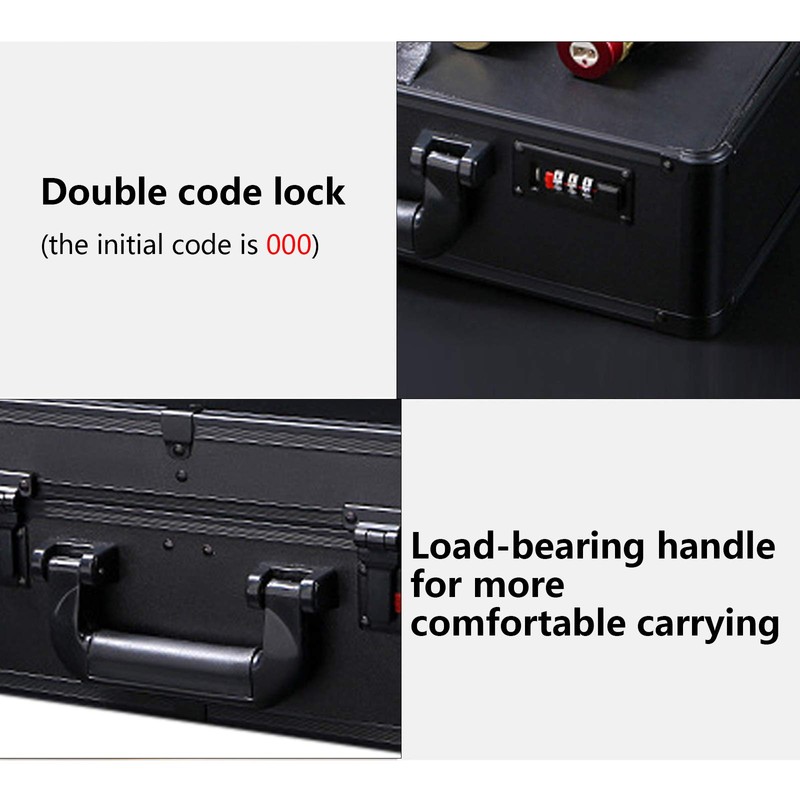 YIYIBYUS Barber Stylist Salon Carrying Suitcase Trimmers Tool Kit Organizer