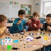 STEM Toy Science Kits, 8 Set Electric Circuit Boy Crafts
