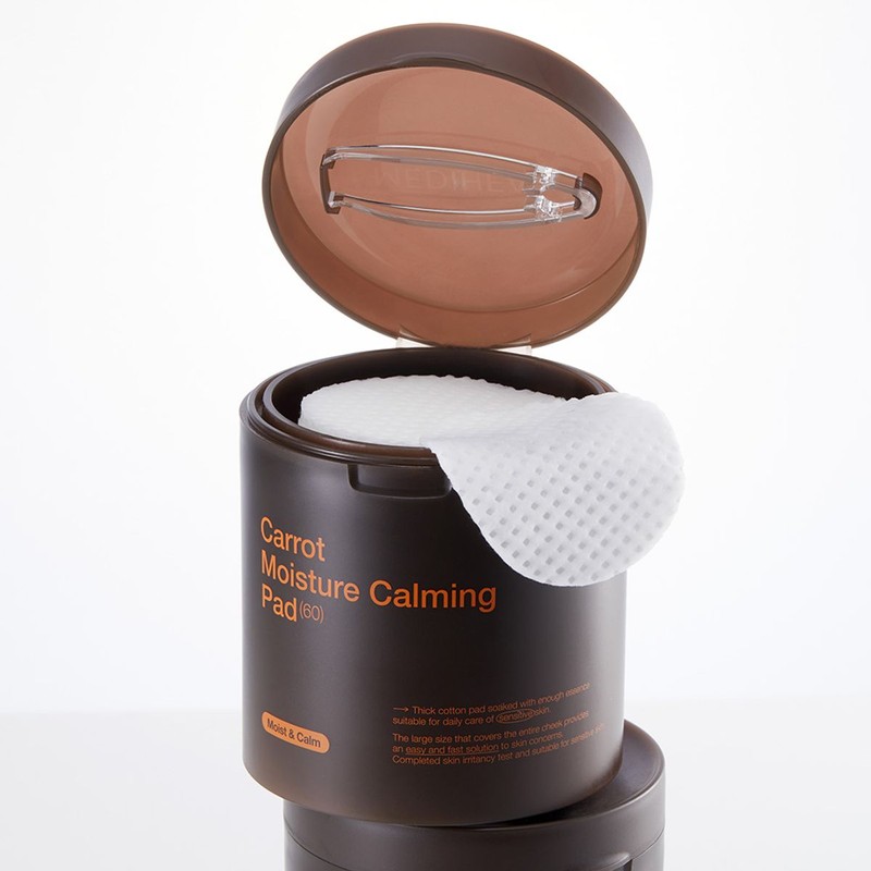 Mediheal Carrot Hydrating Soothing Pads 60 Sheets