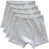 HERMKO 2900 Pack of 3 Boys' Pants Pure Organic Cotton,