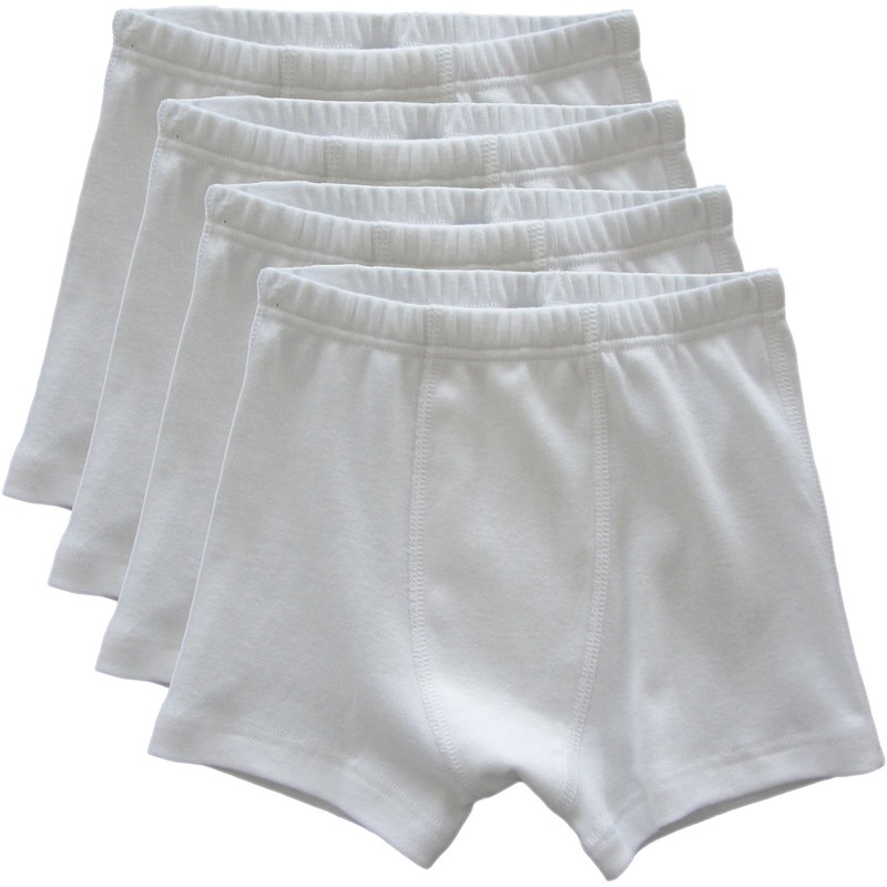 HERMKO 2900 Pack of 3 Boys' Pants Pure Organic Cotton,