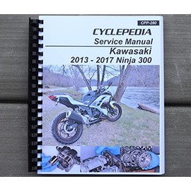 i5motorcycle Service & Repair Manual for Kawasaki Ninja 300 EX300 2013-2017