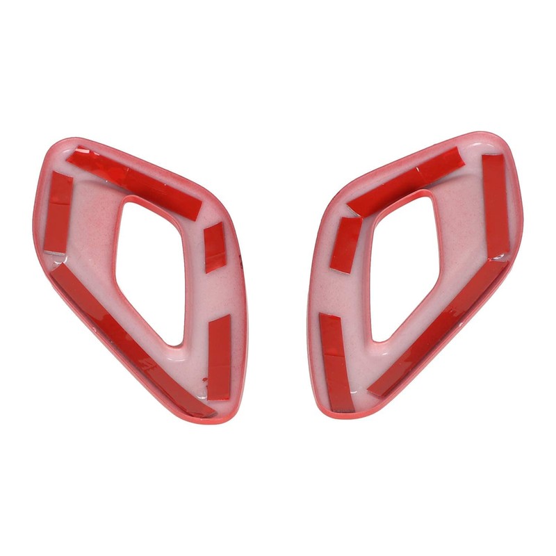 Voodonala Manija de Puerta Interior compatible with Dodge Challenger, Rojo