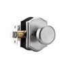 STARPY Interior Pismo Doorknobs for Bath & Bedroom, Brushed Nickel
