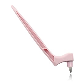 Moicstiy Craft Cutting Tools Pen, Craft Cutting Knives with 3 different 360 Degree Rotating Blades Stainless Steel Cutter Pen for Stencils Scrapbooks DIY Crafts (Pink)