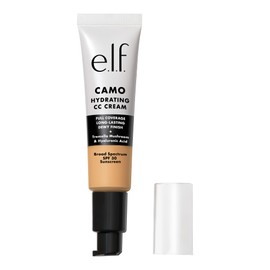 e.l.f. Hydrating Camo CC Cream, SPF 30, Color Correcting Full Coverage Foundation For A Dewy Finish, Vegan & Cruelty-Free, Medium 330 W