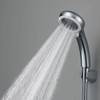 SANEI Shower Head Rainy Metallic Hand Stop 50% Water Saving