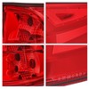 SUPAPRO Rear Bumper Taillights Suitable Fit for 2018-2024 Honda Odyssey
