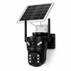 Solar Security Camera for Outdoor Monitoring – Dual-Lens 4G WiFi