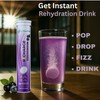 Electrolytes Hydration Tablets | 40 Effervescent Rehydration Tablets (Blackcurrant) |