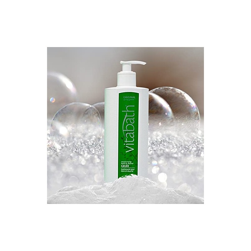 Vitabath Moisturizing Bath Gelee, Original Spring Green - 21 oz
