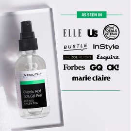 YEOUTH Glycolic Acid Peel for Face, At Home Chemical Exfoliator AHA 30% Glycolic Acid Face Peel with Retinol, Designed to Refresh and Smooth the Appearance of Skin 2oz