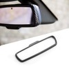 Crosselec Carbon Fiber Rearview Mirror Frame Cover Trim For Dodge
