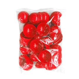 BESPORTBLE 50 Pieces Lottery Ball Lottery Balls Play Ball Lottery Balls Children's Toy for Christmas Xmas Family Games Party Games Party Decoration Supplies 4 cm Red