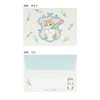 Sunstar Stationery mofusand Letter Set, Mini, White, S8907420