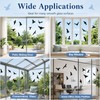 Qufiiry 37 Pack Anti-Collision Window Stickers for Birds, PVC Static