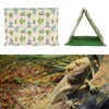 Reptile Sleeping Bed Warm Soft Machine Washable Lizard Hide Tent
