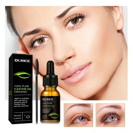 Sérum Para Pestañas Mejorado Con Aceite De Ricino Ouhoe