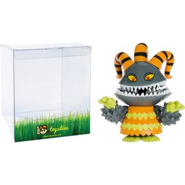 Harlequin Demon: 7cm Funk o Mystery Minis Vinyl Figure Bundle with 1 Compatible 'ToysDiva' Graphic Protector (05839 - B)