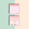 Knock Knock Seriously?! Sticky Note (Pastel Version): Pastel Edition
