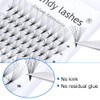 Volume Eyelash Extensions, 12D Ready-to-Use Fan Eyelash Extensions, 0.07 13