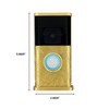 Wildflower Video Doorbell Cover (Compatible with Ring 3, 3 Plus,