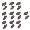10 Pairs Safety Work Gloves PU Coated Static Proof Nylon