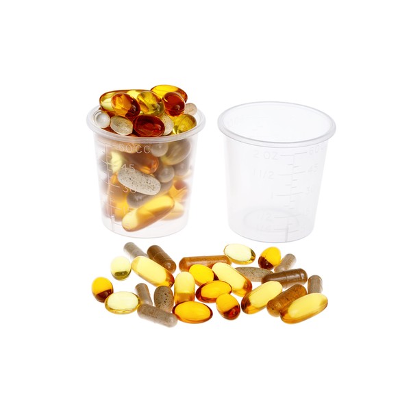 Oakridge Products 2 ounce Medicine Cup (50 Pack) | Great for mixing small batches