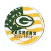 New 3 1/2" Green Bay Packers Est 1919 Iron on Patch Free Ship