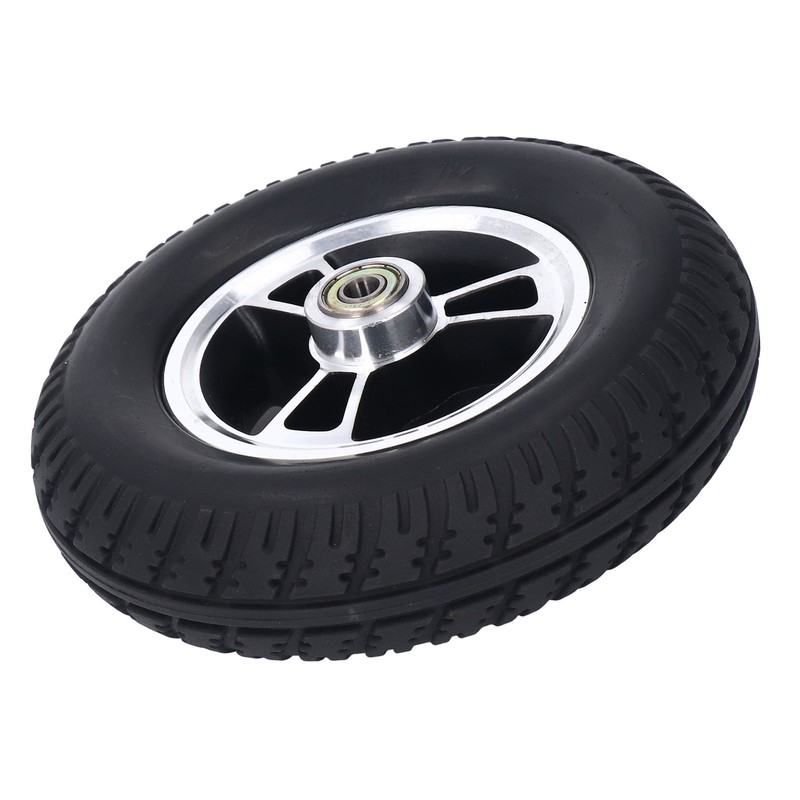 Wheelchair Wheel PU Wheel Alloy Steel Hub Anti Skid Walker