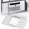 Memrita Window Air Conditioner Side Panels with Adjustable Frame, Universal