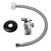 JEAPHA Toilet Connector Plumbing kit，Complete Toilet Set Valve, 1/2 inch