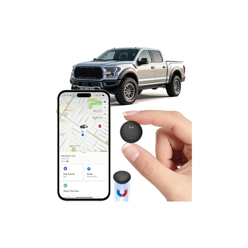 Mini Magnetic GPS Tracker for Real-Time Vehicle Tracking