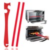 INFRAOVENS Oven Rack Guards and Silicone Push Pull Stick, Heat