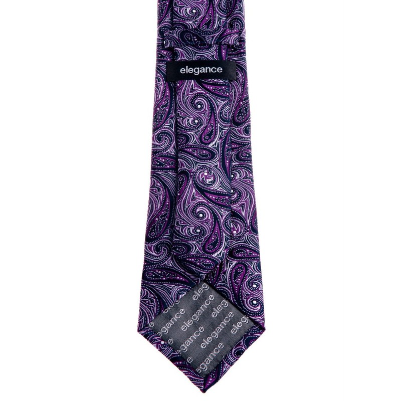 Retreez Elegant Paisley Art Pattern Woven Microfiber 3.15" Men's Tie